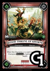 Blood Throne of Khorne - Foil